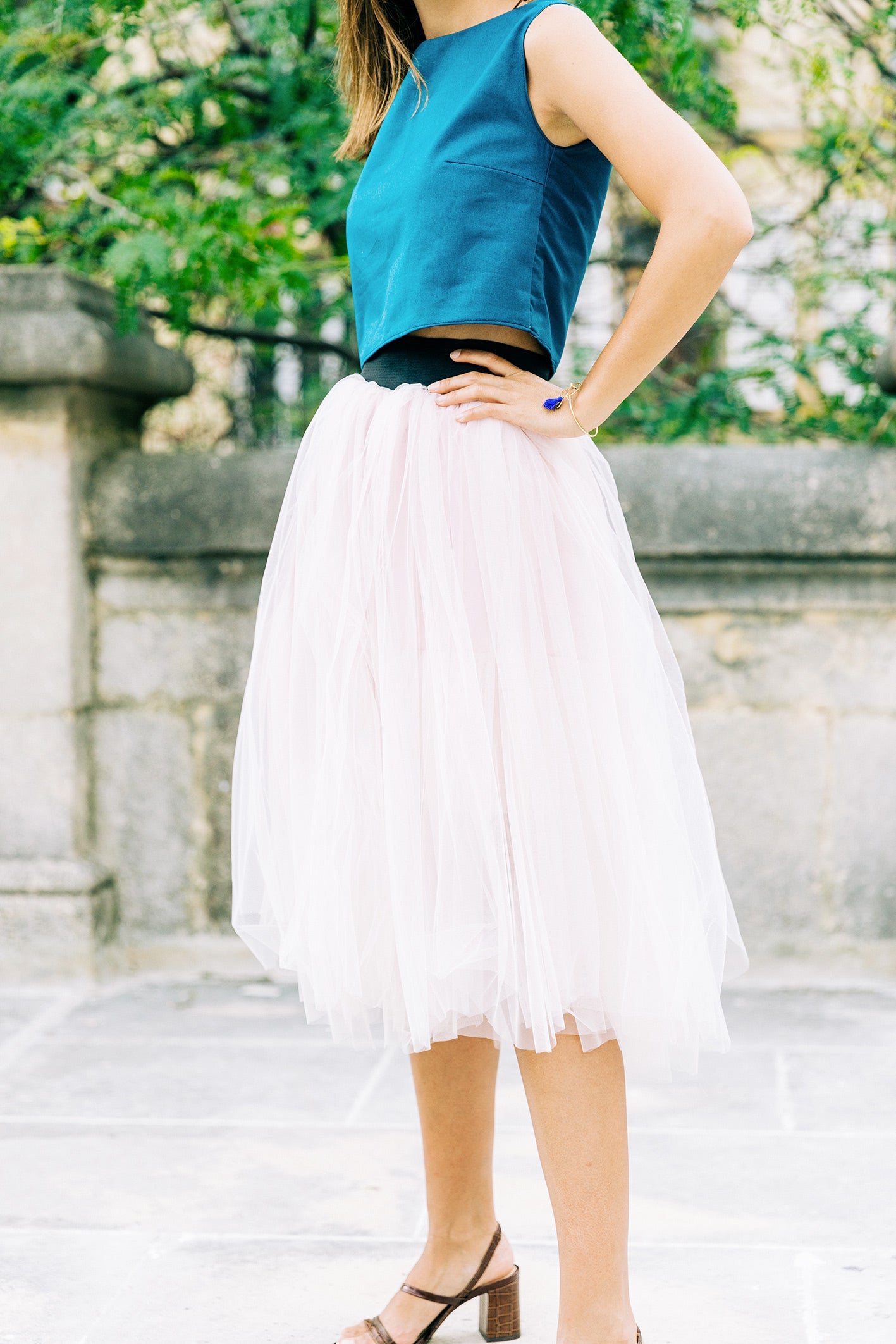 Top pour jupe en cheap tulle